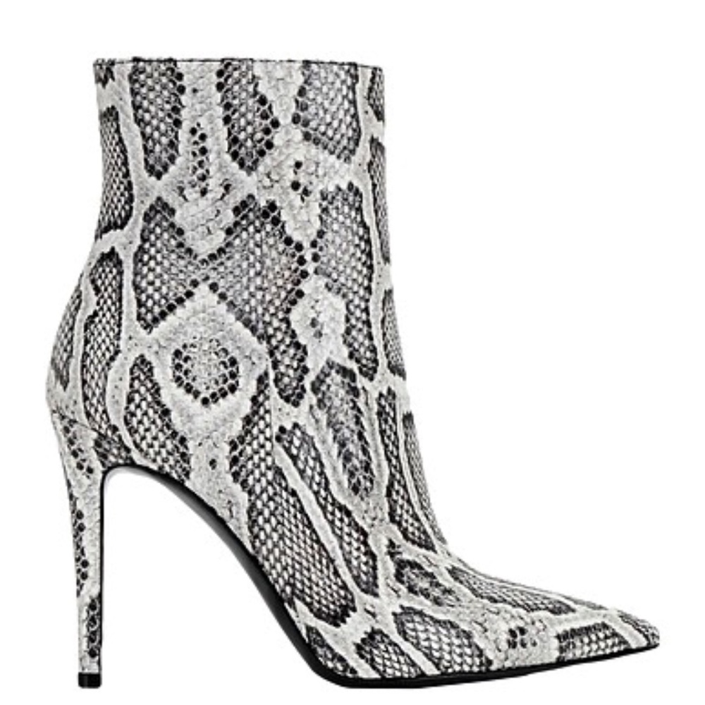 Bianca DI snake skin ankle  boots  Size-8